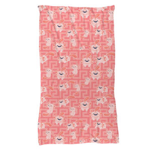 Cobija de Ajolotitos Rosa