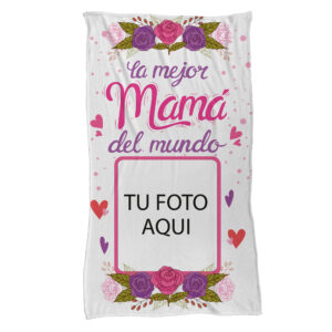 Cobija Personalizada La Mejor Mamá