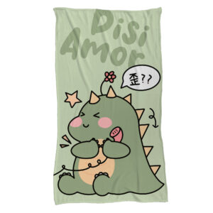 Toalla dinosaurios para parejas novios