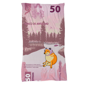 Toalla Ajolote Cheems de 50