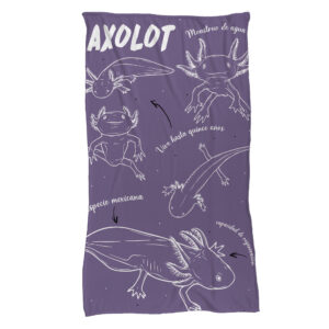 Cobija Axolot Morada