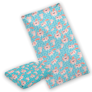 Toalla Ajolotito Azul