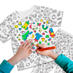 Pijama Infantil Princesas Para Colorear