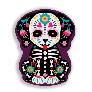 Cojin de perrito día de muertos