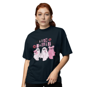 PLAYERA AZUL MARINO GHOST GIRL