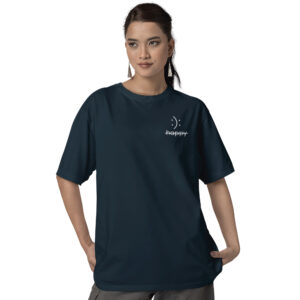 PLAYERA AZUL MARINO HAPPY