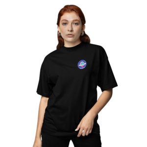 PLAYERA NEGRA SPACE EXPLORER