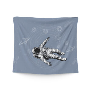 ASTRONAUTA AZUL CUADRADO