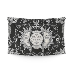 SOL Y LUNA NEGRO LARGO